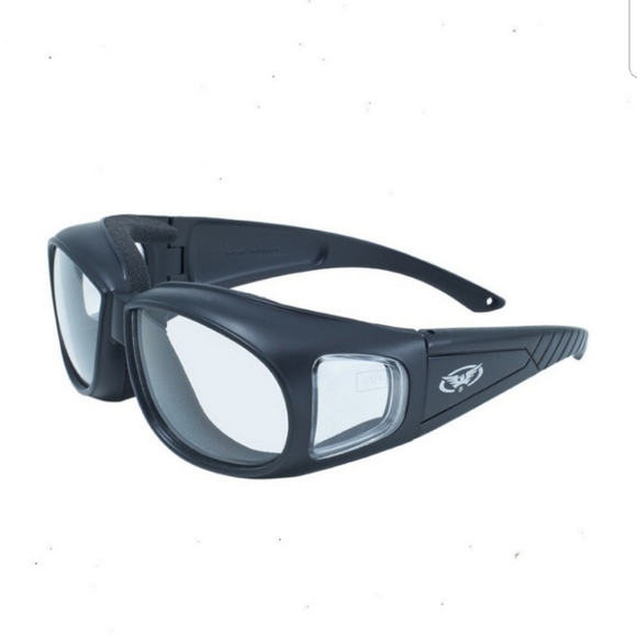 Fit Over Glasses Clear Sunglasses Z87 Motorcycle - Picture 9 of 11